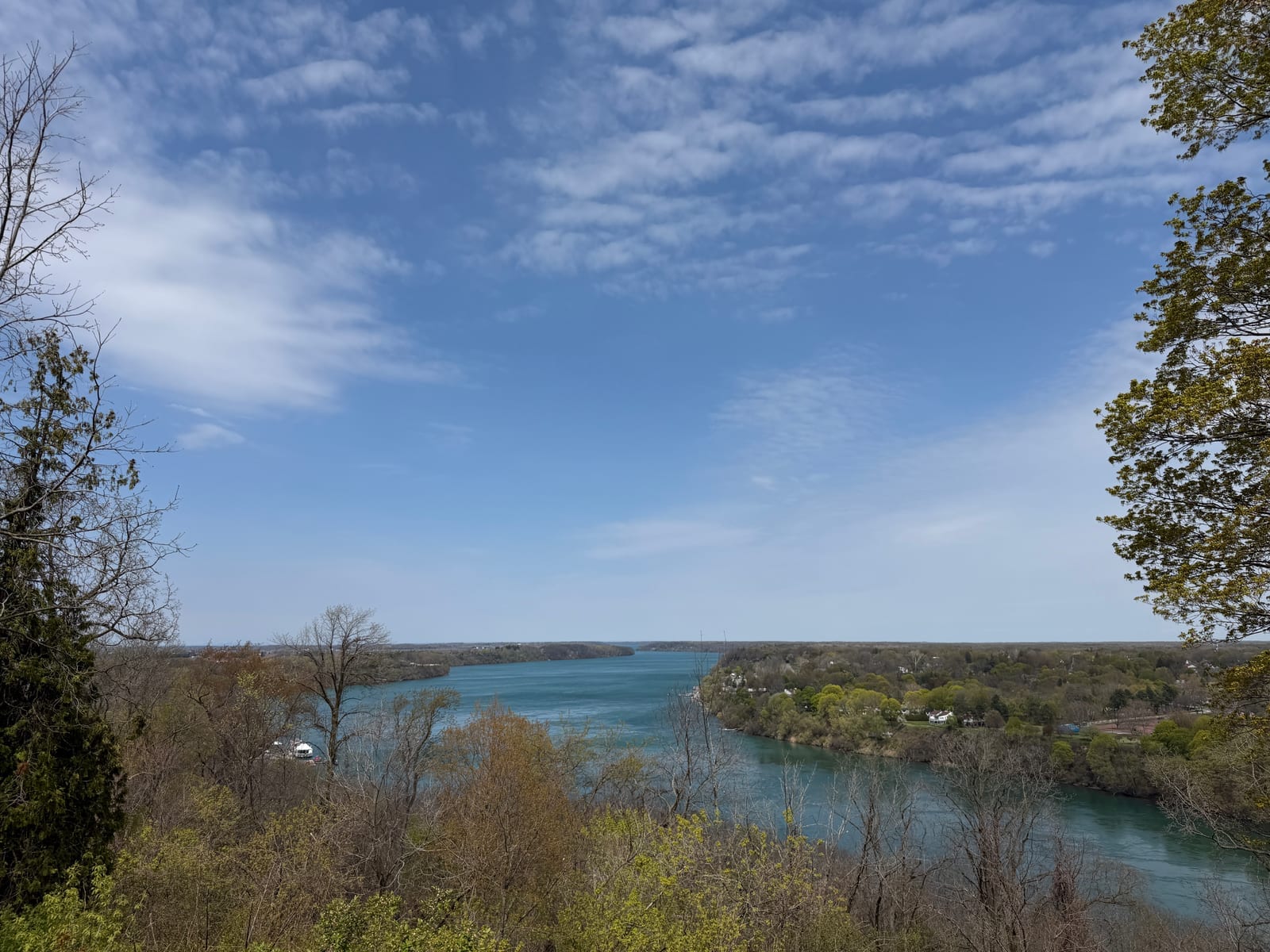Niagara-on-the-Lake panoramic scenic view from hilltop Ontario Canada