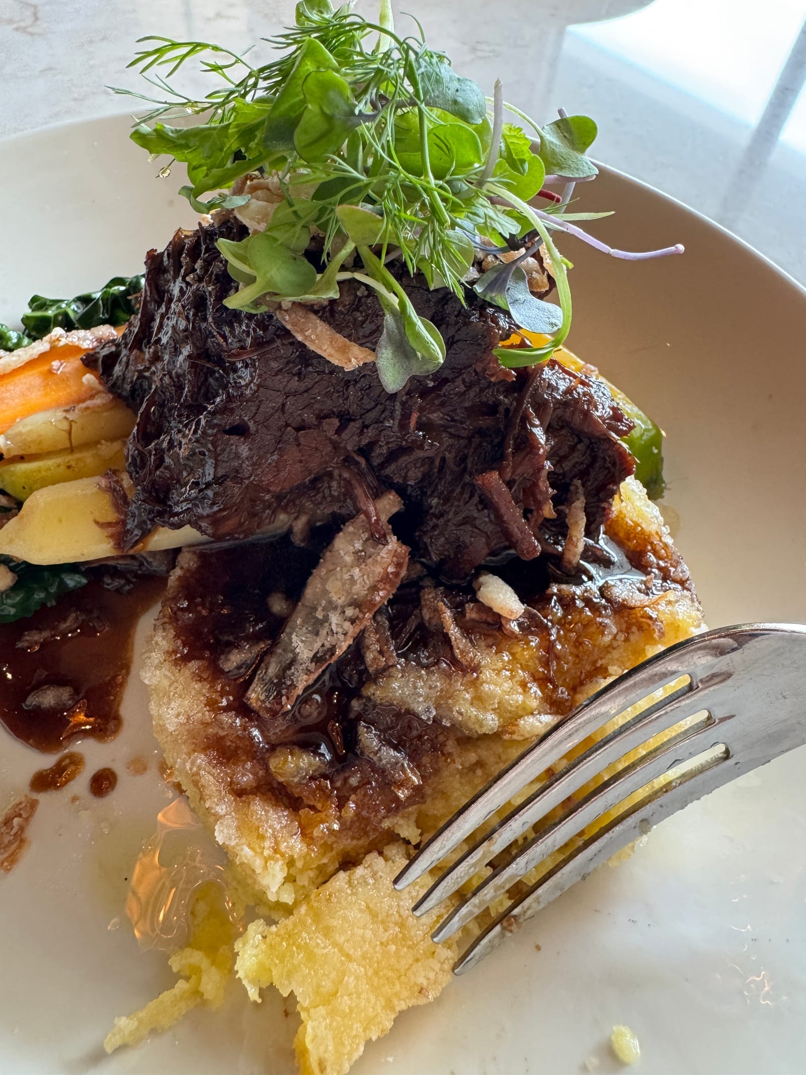 Short rib close up at 11th Post on Queen Niagara-on-the-Lake