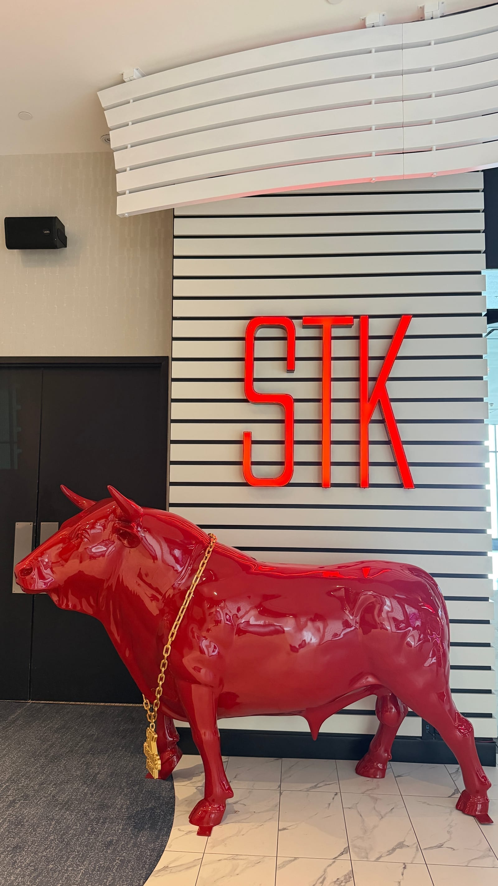 STK Steakhouse Fallsview interior at Hyatt Regency Niagara Falls
