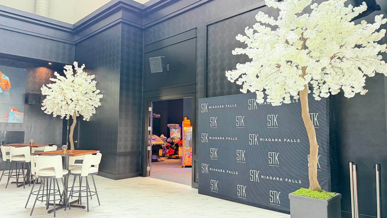 STK Steakhouse Niagara Falls menu and plating